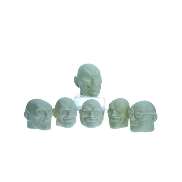 CCP◆キン肉マン/ソフビ貯金箱/邪悪五神(蓄光版)/セット買取//