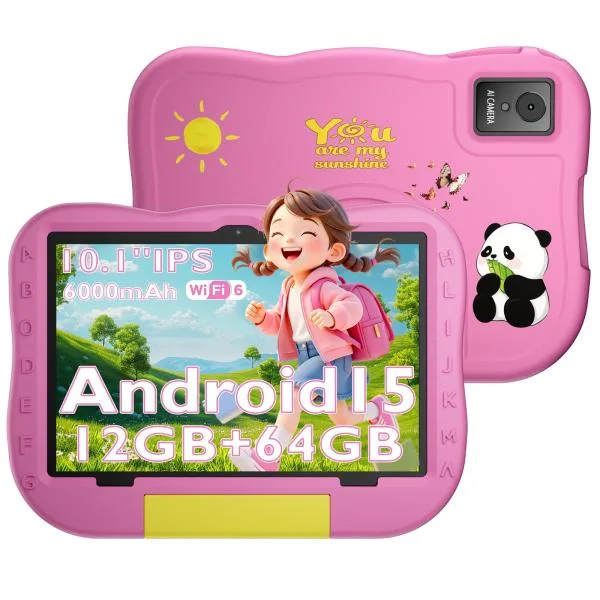タブレット 子供用タブレット ケース付き P30 10インチ キッズタブレット RAM12GB+ROM64GB Widevine L1&Netflix 6000mAh GMS/TELEC認証 日本語仕様書 キッズ