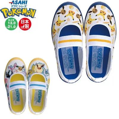 ポケモン ポケットモンスター アサヒ シューズ ASAHI うわばき うわぐつ 上靴 日本製 フロアー 新学期 新入学 小学校 保育園 幼稚園 キッズ 子供