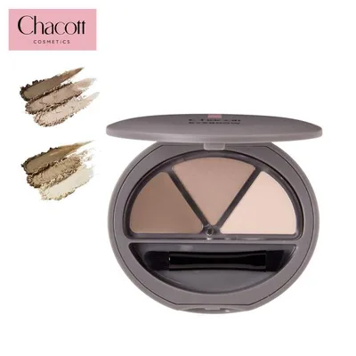 Chacott COSMETICS チャコットコスメティクス アイブロウニュアンサー 505639-0280 コスメ アイブロウパウダー 自眉アプデパレット 眉メイク ブラシ付き 送料別