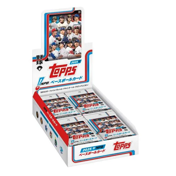 TOPPS プロ野球 カード ベースボール コレクターズ NPB トレーディングカード 野球カード baseball Box 2025 TOPPS NPB ベースボールカードBOX TOPPS