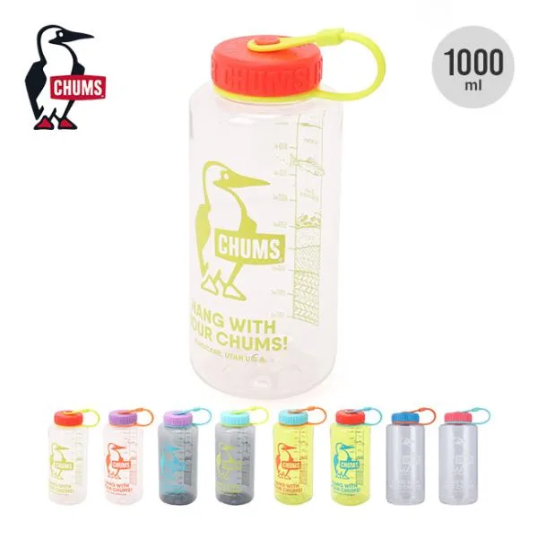 CHUMS チャムス ブービーボトル1000ml Booby Bottle 1000ml CH62-2125 ウォーターボトル 水筒 直飲み デイリーユース ギフト 登山 ジム 2026 秋冬