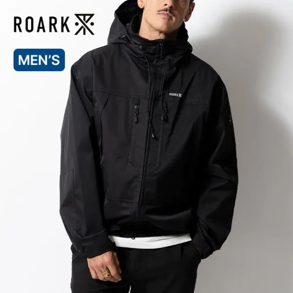 ROARK ロアーク キャラバンジャケット RJJ1254-BLK CARAVAN JACKET アウター 上着 撥水 2レイヤー 2層 シェルジャケット フード 2026 秋冬