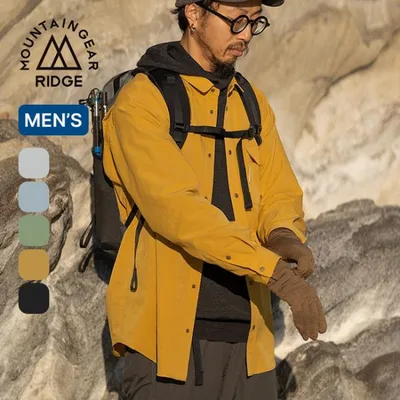 RIDGE MOUNTAIN GEAR リッジマウンテンギア ベーシックロングスリーブシャツ メンズ Basic Long Sleeve Shirt 長袖 トップス 羽織り 2026 春夏