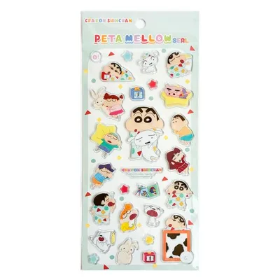 【30%OFF】ペタメロウシール MUGYU クレヨンしんちゃん/パジャマ 5562084 ティーズファクトリー キャラクターグッズ シール 交換 アニメ クレしん