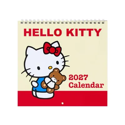 2027年度カレンダー 壁掛け ハローキティ ウォールM 921653 サンリオ sanrio キャラクター 大人 かわいい グッズ 令和9年 日曜始まり 便利