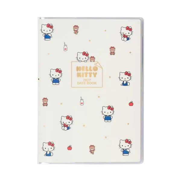2027年度ダイアリー 10月始まり ハローキティ B6デイト 922579 サンリオ sanrio キャラクター スケジュール帳 手帳 大人 かわいい グッズ 令和9年 月曜始まり
