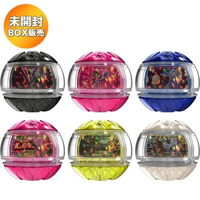 【BOX】 仮面ライダーゼッツ DXレジェンドライダーカプセムランダムボックス キラキラver.04 6個入りBOX | 未開封 BOX