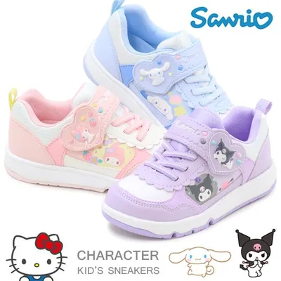 サンリオ キッズ スニーカー ハローキティ シナモロール クロミ ポムポムプリン 靴 キッズシューズ 女の子