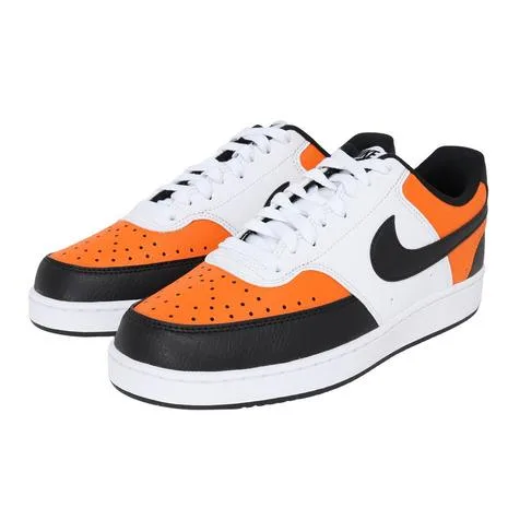 ナイキ(NIKE)(メンズ)スニーカー スポーツシューズ コート ビジョン LO オレンジ IR0812-899 スポーツ カジュアル シューズ