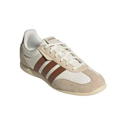アディダス(adidas)(レディース)スニーカー スポーツシューズ バレダ ロー ベージュ OOY96-HQ7389 カジュアル スポーツ シューズ