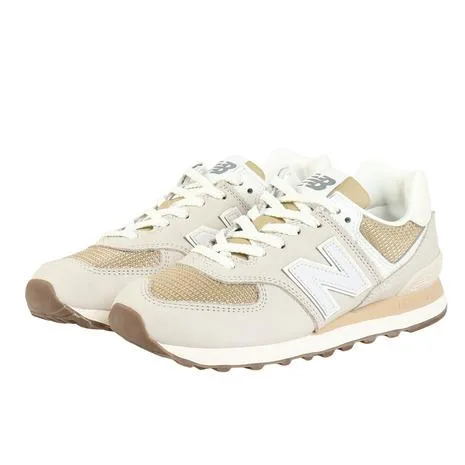 ニューバランス(new balance)(メンズ、レディース)スニーカー スポーツシューズ 574 ベージュ U5748DFD スポーツ カジュアル シューズ