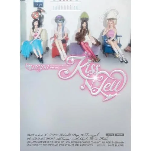 CD/aespa/KISS N TELL (初回生産限定盤/Limited Edition Ver.)