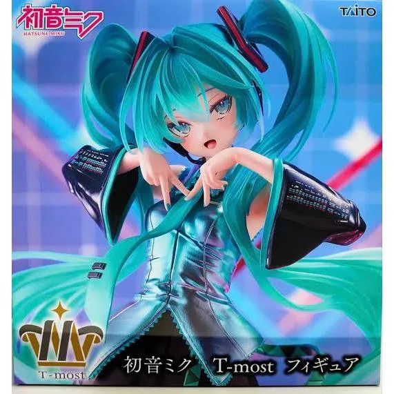初音ミク T-most フィギュア 美少女 キャラクター VOCALOID プライズ コレクション タイトー TAITO