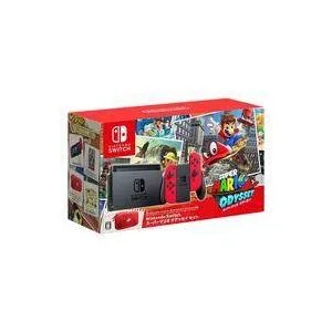 中古ニンテンドースイッチハード Nintendo Switch本体 スーパーマリオ オデッセイセット(状態:箱(内箱含む)状態難)