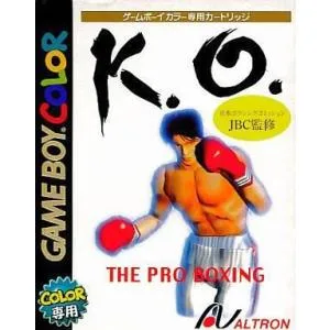 中古GBソフト K.O.-THE PRO BOXING-