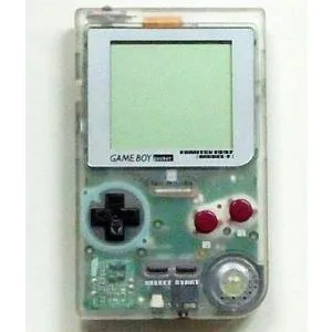 中古GBハード ゲームボーイポケット本体(ファミ通限定・スケルトン)