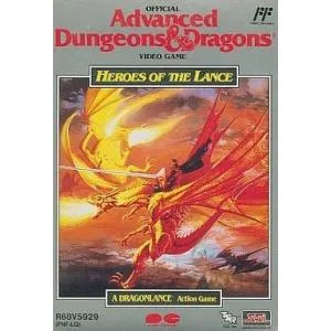 中古ファミコンソフト AD&D ヒーローオブランス