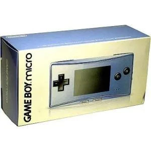 中古GBAハード ゲームボーイミクロ本体 ブルー