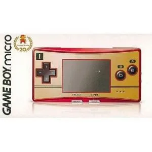 中古GBAハード ゲームボーイミクロ本体 ファミコンバージョン