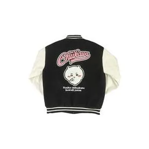 中古アウターウェア ちいかわ スタジャン ブラック フリーサイズ 「ちいかわ なんか小さくてかわいいやつ」