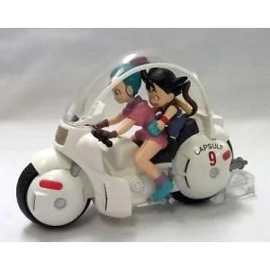 中古トレーディングフィギュア ブルマ&孫悟空 「ドラゴンボール メカコレクション1」