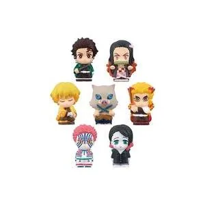 中古トレーディングフィギュア 全7種セット 「ソフビィ 鬼滅の刃 C BOX」