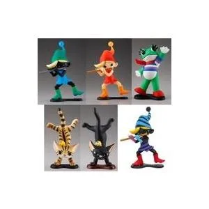 中古トレーディングフィギュア 全6種セット 「藤城清治 光と影のファンタジー FIGURE COLLECTION」