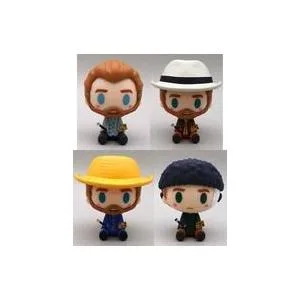 中古トレーディングフィギュア 全4種セット ちょこのっこ ゴッホ 「一番くじ フィンセント・ファン・ゴッホ」 D