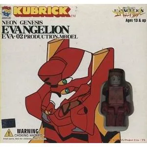 中古フィギュア KUBRICK EVA-02 EVA弐号機 プロダクションモデルセット 「新世紀エヴァンゲリオン」