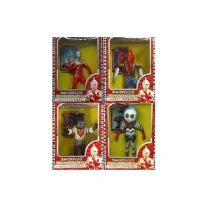 中古フィギュア 全4種セット 「ウルトラセブン」 ウルトラマンシリーズ コレクタブルソフビフィギュア1 〜ウルトラセ