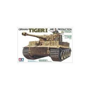 新品プラモデル 1/35 ドイツ重戦車 タイガーI型 中期生産型 「ミリタリーミニチュアシリーズ No.19