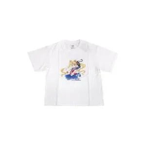 中古Tシャツ(キャラクター) セーラームーン グラフィックTシャツ ホワイト Lサイズ 「美少女戦士セーラームーン