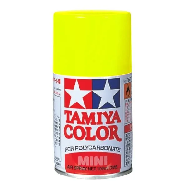 タミヤ(TAMIYA) ポリカーボネートスプレー PS-27 蛍光イエロー 模型用塗料 86027