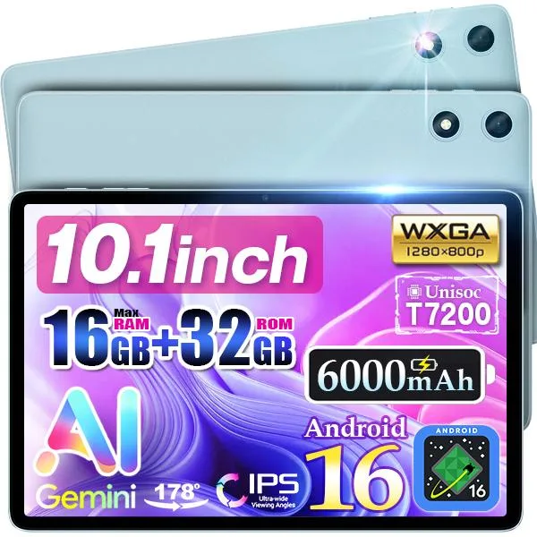 限定特価★7%OFF【Android16!GPS対応】10インチ タブレット 最大16GBメモリ 本体 タブレットpc TECLAST 大画面 学習 子供 YouTube キッズ クーポン10/27迄