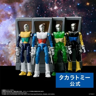 国内:タカラトミーモール限定 LEGACYSOUL ミクロマン スパイマジシャンM14X 4体セット