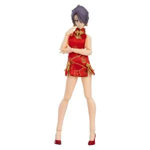 figma 569 figma Styles 女性body(ミカ) with ミニスカートチャイナワンピコーデ