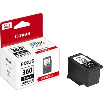 キヤノン FINEカートリッジ BC−360XL ブラック(大容量) 3708C001 1個