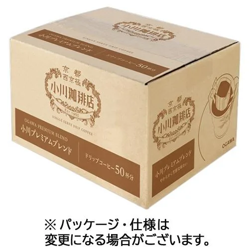 小川珈琲 小川珈琲店 小川プレミアムブレンド ドリップコーヒー 1箱(50袋)