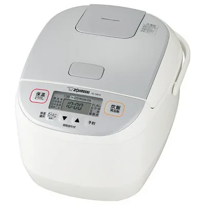 象印 マイコン炊飯ジャー「極め炊き」 黒厚釜 1升炊き ホワイト NL−DB18−WA 1台(お取寄せ品)