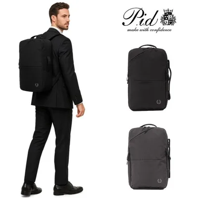 P.I.D PID ピーアイディー PAK301 トラベルビジネスバッグ 26L ショルダー ビジネス 手持ち 斜め掛け 通勤 大きめ 鞄 仕事 父の日 人気 使いやすい
