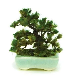 模型 ミニチュア盆栽 ぼんさい THE BONSAI 1/12 角鉢松 水色 BONT01 完成品 PLATZ プラッツ 特価 ギフト 爆買