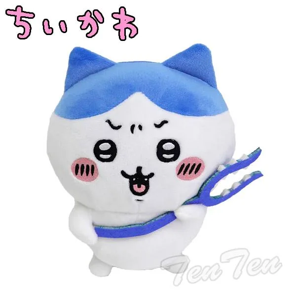 ちいかわ 『 ぽてたま ぬいぐるみ 』 ハチワレ さすまた 【即納品】 ぽてたまぬいぐるみ シリーズ はちわれ サスマタ ちいかわ 公式 グッズ