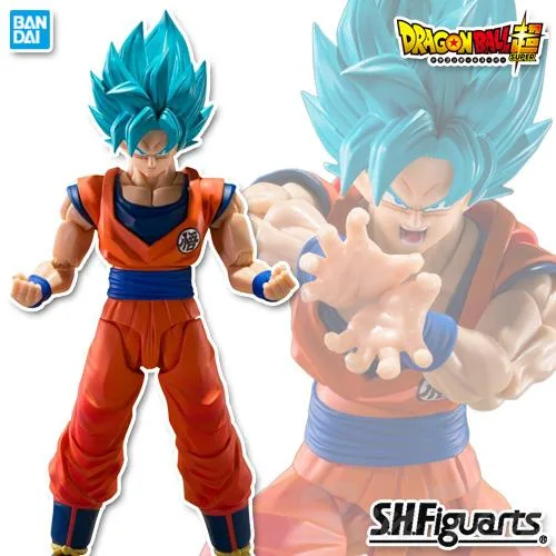 S.H.Figuarts 超サイヤ人ゴッド超サイヤ人孫悟空 限界を超えし蒼き力 【即納品】 ドラゴンボール超 フィギュアーツ 完成品可動フィギュア バンダイ
