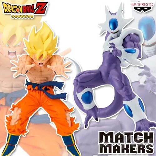 ドラゴンボールZ MATCH MAKERS 超サイヤ人孫悟空&クウラ 2体セット 【新品・未開封】 劇場版 とびっきりの最強対最強 フィギュア プライズ バンプレスト