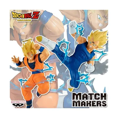 ドラゴンボールZ MATCH MAKERS 超サイヤ人2孫悟空&魔人ベジータ 2体セット 【新品・未開封】 フィギュア プライズ バンプレスト