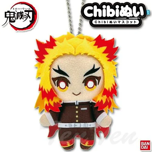 鬼滅の刃 Chibiぬいマスコット 煉獄杏寿郎 【即納品】 きめつのやいば ぬいぐるみ グッズ バンダイ