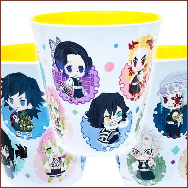 鬼滅の刃 メラミンカップ B デフォルメ Ver. 1個単品【即納品】 激レア グッズ きめつのやいば 柱 コップ 食器