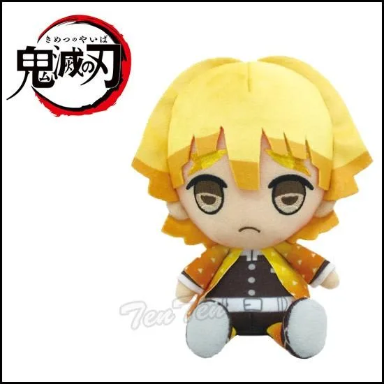 鬼滅の刃 Chibiぬいぐるみ 我妻善逸 (あがつま ぜんいつ) きめつのやいば 鬼滅の刃 グッズ