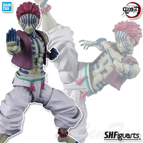 S.H.Figuarts 猗窩座 (再販) 【即納品】 TVアニメ 鬼滅の刃 フィギュアーツ 可動フィギュア バンダイ